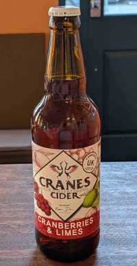 Cranes Cider Cranberries and Lime review